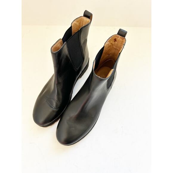 Madewell The Ivy Chelsea Boot in Leather Black 10 - Picture 4 of 6